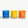 Malibu Apothecary La Dolce Vita Candle Set In Multi