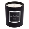 Malibu Apothecary Matte Black Candle In Montauk