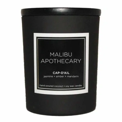 Malibu Apothecary Mini Matte Black Candle