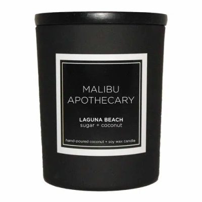 Malibu Apothecary Mini Matte Black Candle