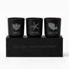 Malibu Apothecary Votive Discovery Set - Abaco | Cayman | Turks & Caicos In Black