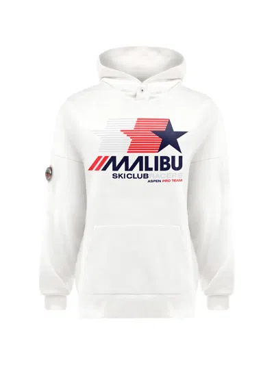 Malibu Racer Hoodie In White
