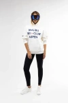 Malibu Ski Club Aspen 3d Hoodie In Animal Print