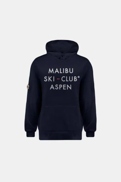Malibu Ski Club Aspen 3d Hoodie In Blue