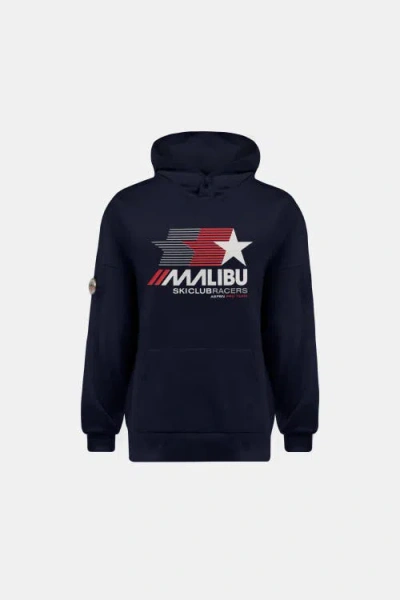 Malibu Ski Club Malibu Racer Hoodie In Black