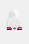Malibu Ski Club Snow Icon Beanie In White