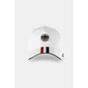 Malibu Ski Club Snow Monogram Cap In White