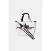 Malibu Ski Club Snowstar Tote In White