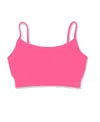Malibu Sugar Girls' Bandeau Bra Cami (8-14) - Big Kid In Fall Fuchsia