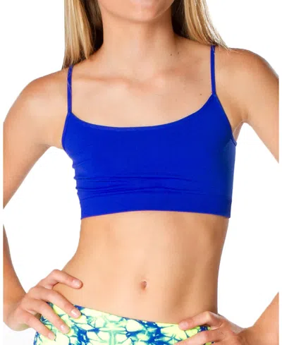 Malibu Sugar Bandeau Bra Cami 8-14 - Big Kid In Cobalt