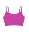 Malibu Sugar Girls' Bandeau Bra Cami (8-14) - Big Kid In Violet Rose