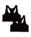 Malibu Sugar Sports Bra (8-14 - Big Kid In Black-black