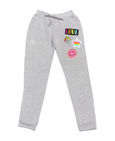 Malibu Sugar Girls' Butter Fleece Sweatpants - Little Kid In Heather Gray