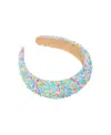 Malibu Sugar Kids' Girls' Confetti Puff Headband In Blue