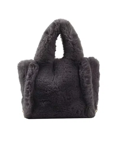 Malibu Sugar Girls' Fuzzy Purse - Little Kid, Big Kid In Black