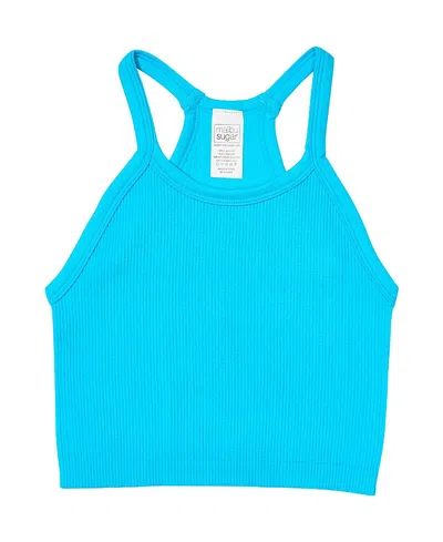 Malibu Sugar Girls' Happiness Tank Top - Big Kid In Blue