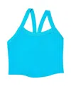 Malibu Sugar Girls' Racerback Cami Top (8-12) - Big Kid In Blue