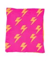 Malibu Sugar Girls' Reversible Blanket - Big Kid In Pink