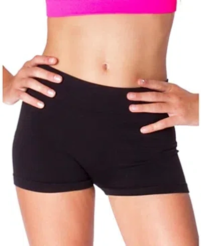 Malibu Sugar Girls' Teen Solid Boys' Shorts (12 - 16) - Big Kid In Black