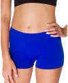 Malibu Sugar Girls' Teen Solid Boy Shorts (12-16) - Big Kid In Cobalt