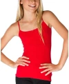 Malibu Sugar Girls Solid Full Cami - Big Kid 10-14 In Red