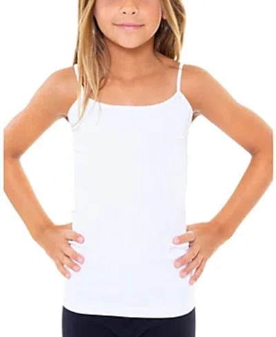 Malibu Sugar Girls Solid Full Cami - Big Kid 10-14 In White