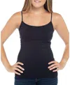 Malibu Sugar Solid Full Cami - Big Kid In Black