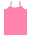 Malibu Sugar Girls' Solid Full Cami (7-10) - Big Kid In Fall Fuchsia