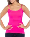 Malibu Sugar Solid Full Cami - Big Kid In Neon Fuchsia
