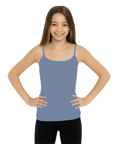 Malibu Sugar Girls' Solid Full Cami - Big Kid In Blue