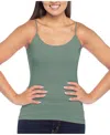 Malibu Sugar Solid Camisole In Green