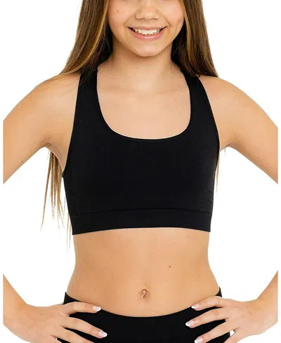 Malibu Sugar Sports Bra (8-14 - Big Kid In Black