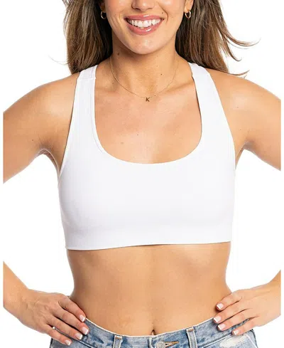 Malibu Sugar Teen Sports Bra (12-16) - Juniors - Big Kid In White