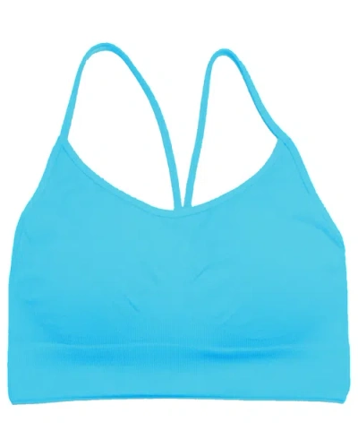 Malibu Sugar Kids'  Original Bandeau Bra Cami In Blue