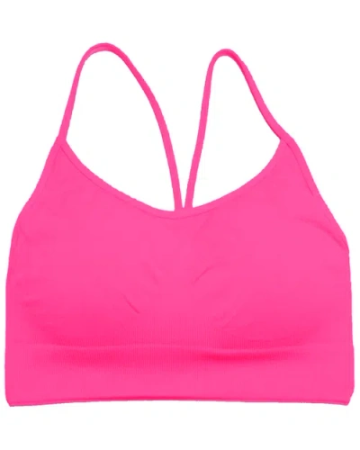 Malibu Sugar Kids'  Original Bandeau Bra Cami In Pink