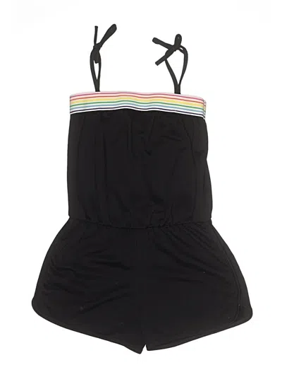 Pre-owned Malibu Sugar Kids' Romper In Black