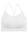 Malibu Sugar Girls' Solid Bra Cami (8-14) - Big Kid In White