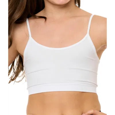 Malibu Sugar Kids'  Solid Bra Cami In Multi