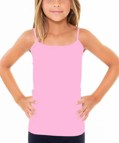 Malibu Sugar Kids'  Solid Cami In Pink