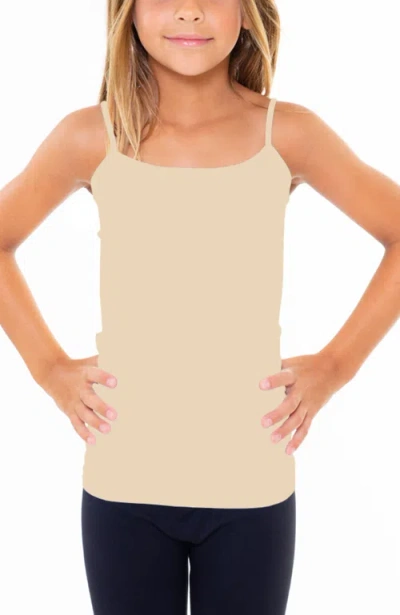 Malibu Sugar Kids'  Solid Cami In Neutral