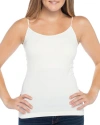 Malibu Sugar Solid Full Cami - Big Kid In White