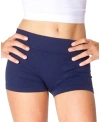 Malibu Sugar Solid Girl Boy Shorts - Big Kid 7-14 In Navy