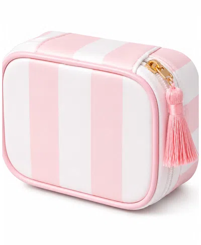 Malibu Sugar Kids' Stripe Sugar Jewelry Box In Pink