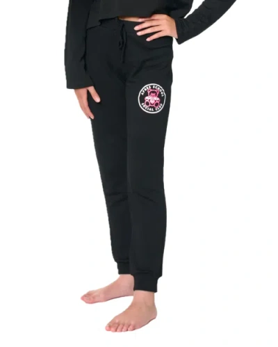Malibu Sugar Kids'  Sweatpants With Screen In Black