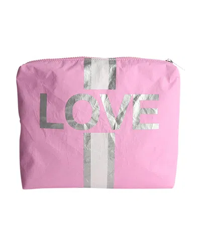 Malibu Sugar Kids' Tyvek Pouch In Pink