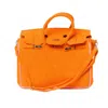 Malibu Sugar Women's Hampton's Tote Bag In Orange In Orange