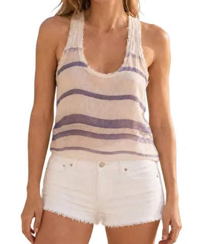 Malibutique Drift Gauze Tank Top In Lavender In Purple
