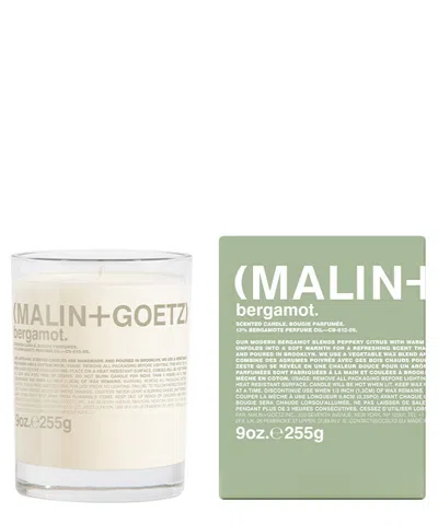 Malin + Goetz Bergamot Candle 255 G In White