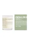 Malin + Goetz Bergamot Scented Candle In Green