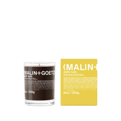 Malin + Goetz Dark Rum Candle, Size 255g In Brown